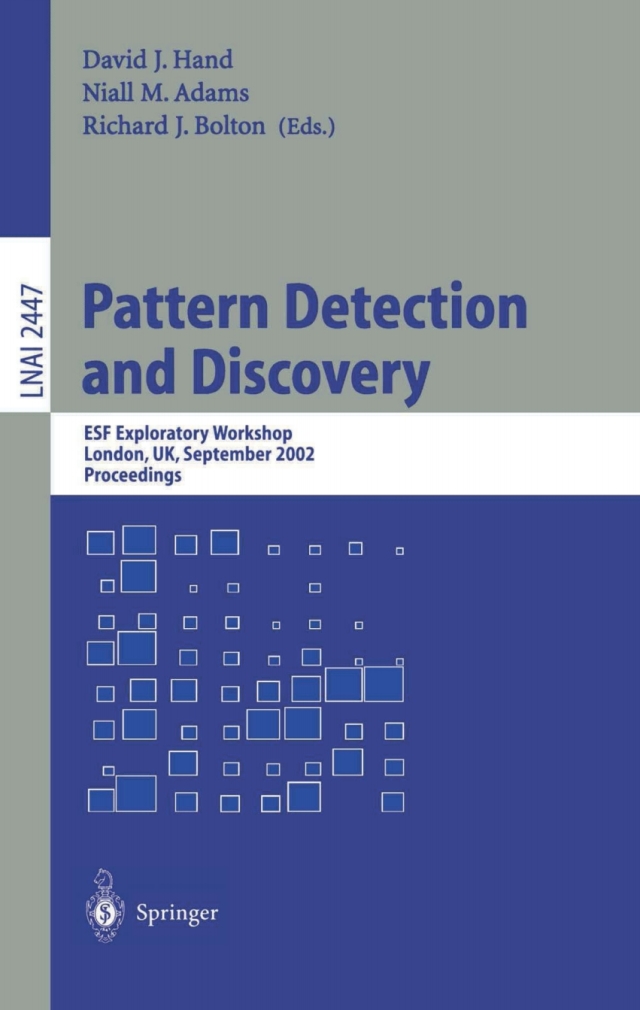 Pattern Detection and Discovery