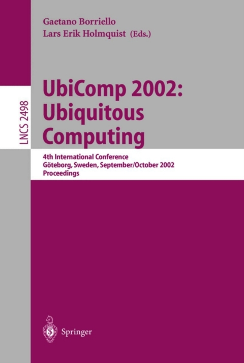 Cover image for book UbiComp 2002: Ubiquitous Computing