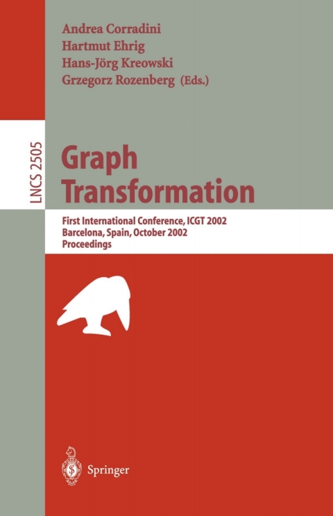 Cover image for book Graph Transformation