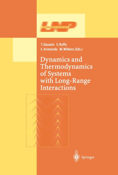 Cover image for book Dynamics and Thermodynamics of Systems with Long Range Interactions