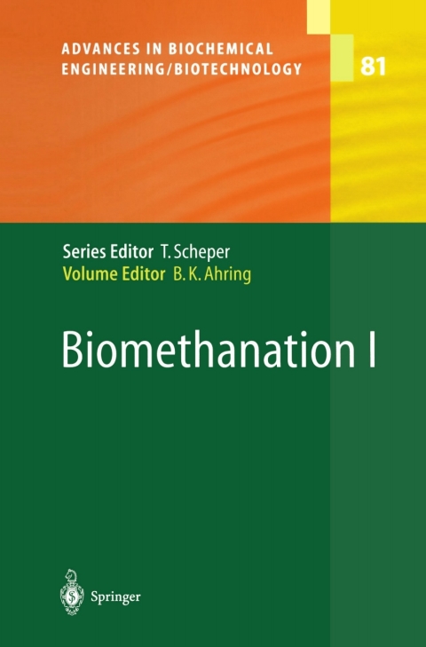Cover image for book Biomethanation I