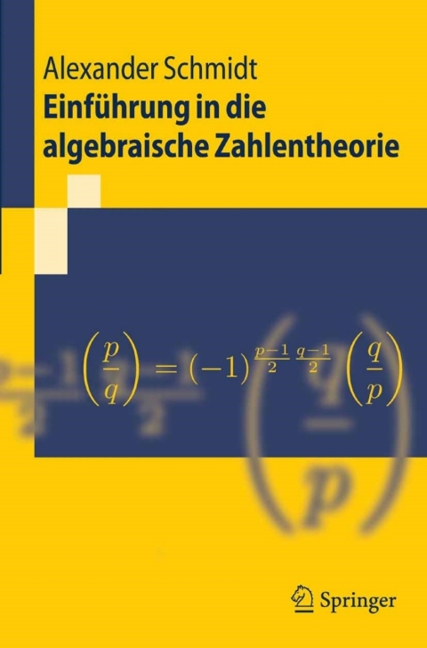 EinfÃ¼hrung in die algebraische Zahlentheorie 
