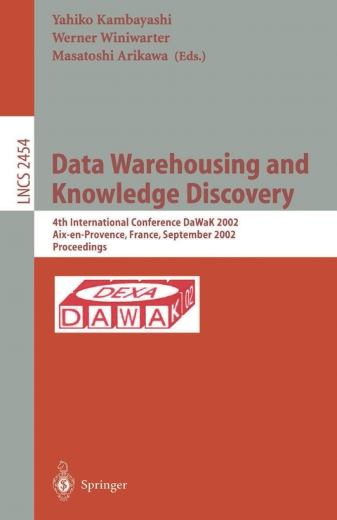 Cover image for book Data Warehousing and Knowledge Discovery