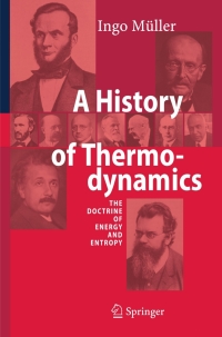 Cover image: A History of Thermodynamics 9783540462262