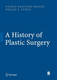 Cover image: A History of Plastic Surgery 9783540462408