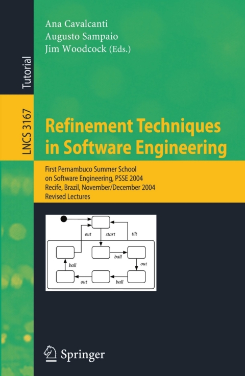 Cover image for book Refinement Techniques in Software Engineering