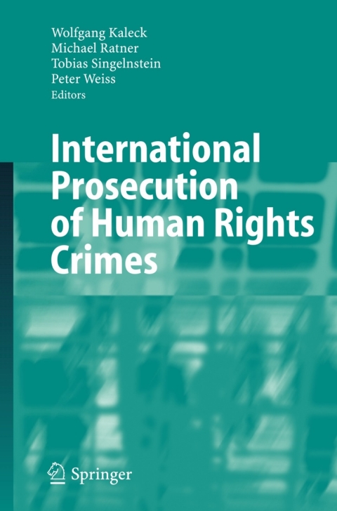 International Prosecution of Human Rights Crimes 