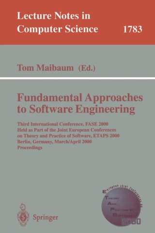 Fundamental Approaches to Software Engineering