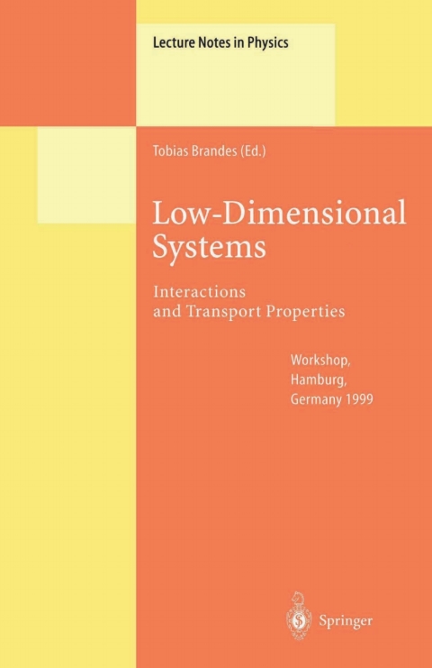 Cover image for book Low-Dimensional Systems