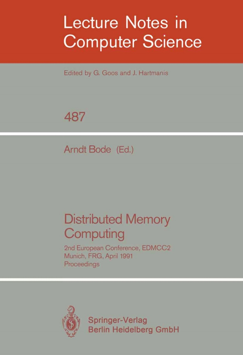 Distributed Memory Computing (eBook)