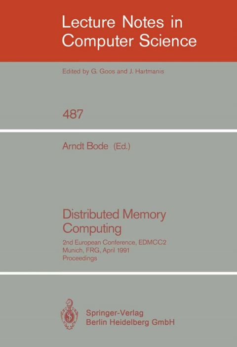 Cover image for book Distributed Memory Computing
