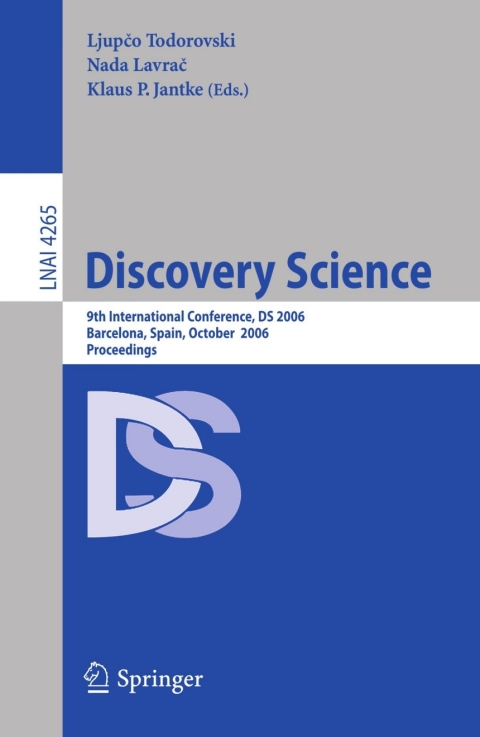 Cover image for book Discovery Science