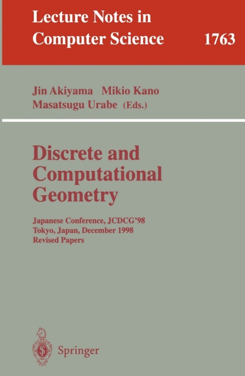 Discrete and Computational Geometry 