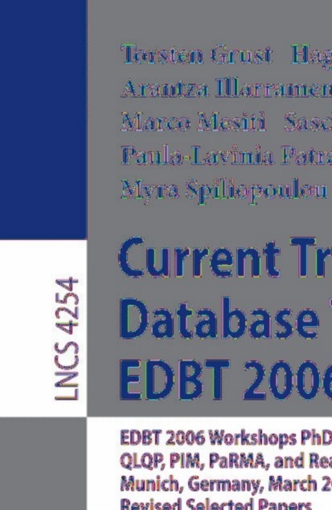 Cover image for book Current Trends in Database Technology - EDBT 2006