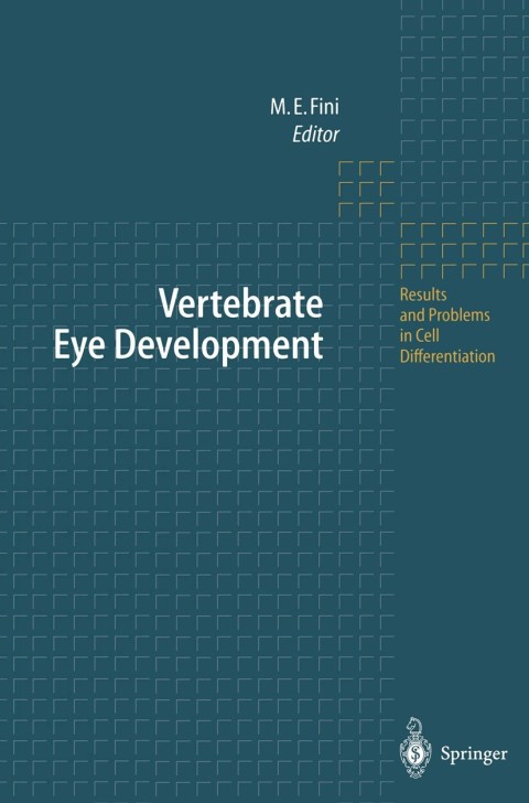 Cover image for book Vertebrate Eye Development