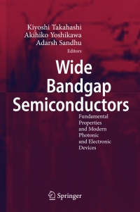 Cover image: Wide Bandgap Semiconductors 1st edition 9783540472346