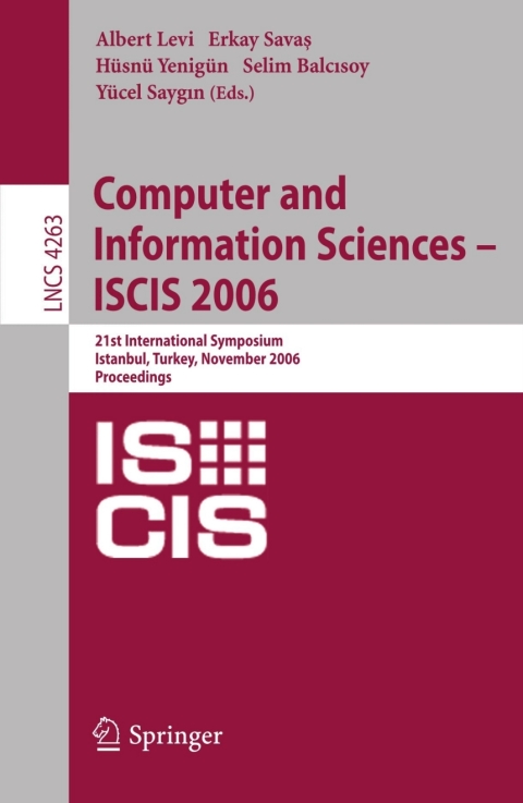 Cover image for book Computer and Information Sciences - ISCIS 2006