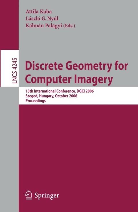 Cover image for book Discrete Geometry for Computer Imagery