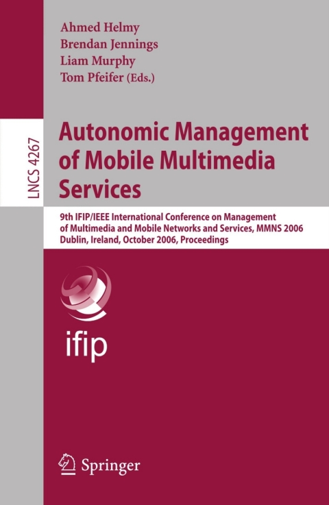 Cover image for book Autonomic Management of Mobile Multimedia Services
