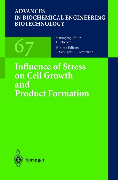 Cover image for book Influence of Stress on Cell Growth and Product Formation
