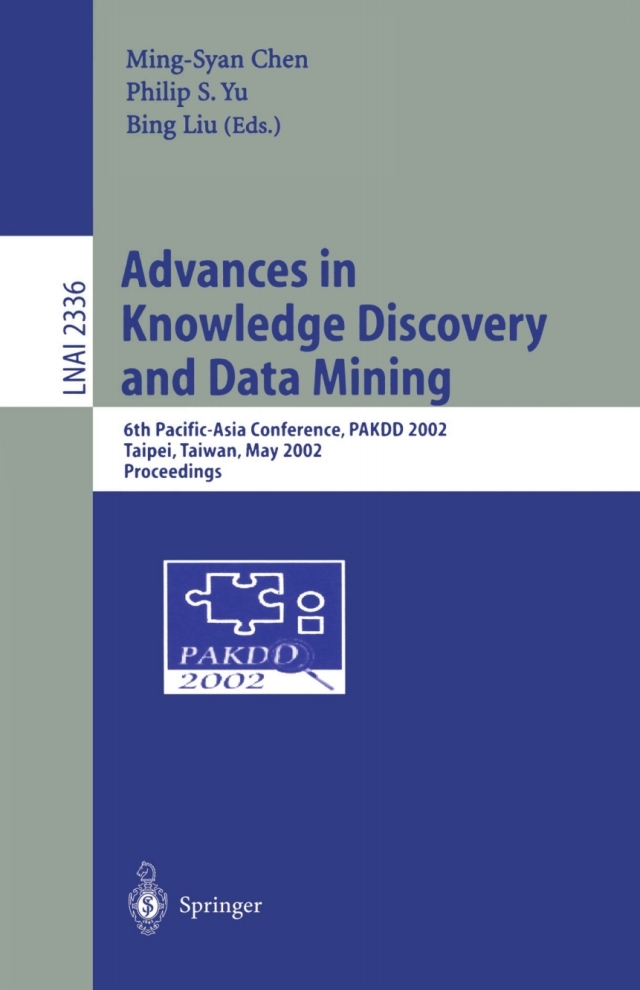 Advances in Knowledge Discovery and Data Mining