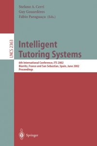 Intelligent Tutoring Systems 1st Edition 