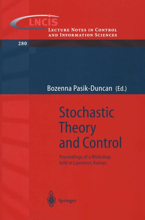Cover image for book Stochastic Theory and Control