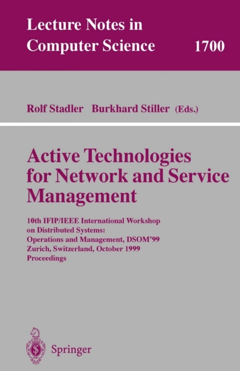 Cover image for book Active Technologies for Network and Service Management