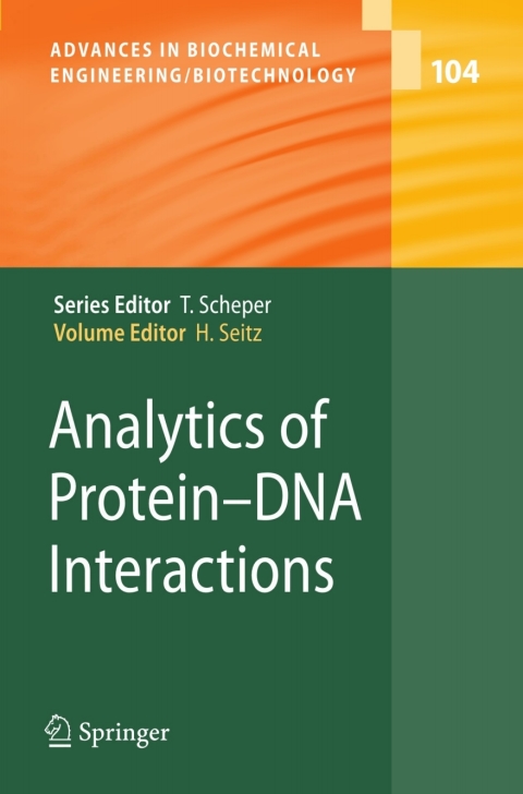 Cover image for book Analytics of Protein-DNA Interactions