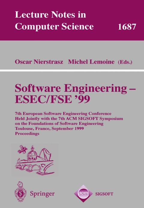 Cover image for book Software Engineering - ESEC/FSE '99