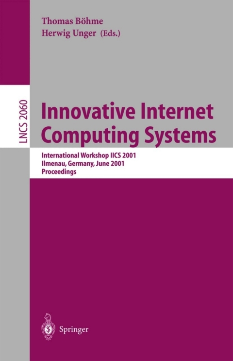 Innovative Internet Computing Systems 