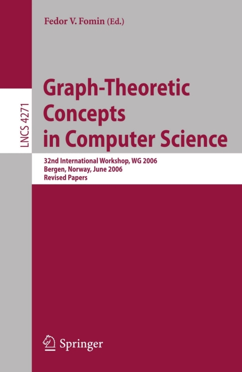 Cover image for book Graph-Theoretic Concepts in Computer Science