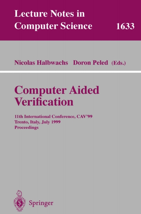 Cover image for book Computer Aided Verification