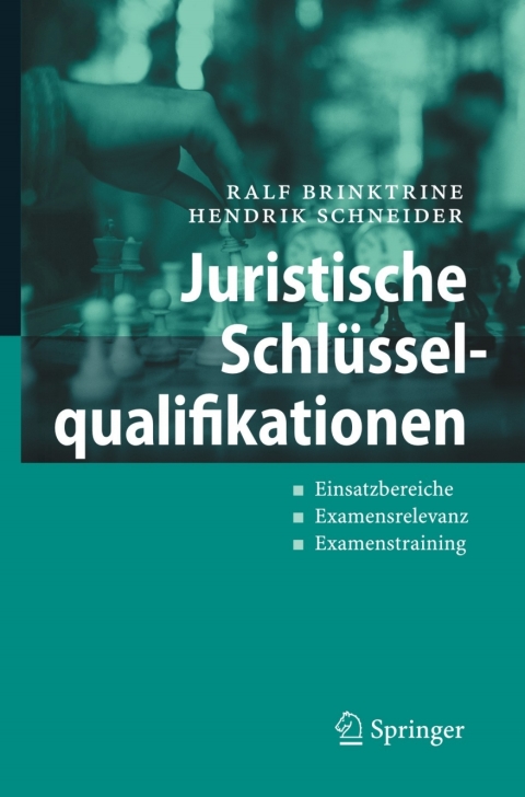 Cover image for book Juristische Schlüsselqualifikationen