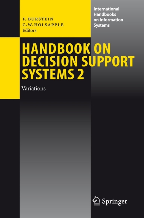 Cover image for book Handbook on Decision Support Systems 2