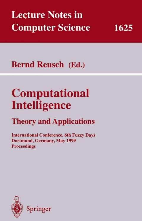 Cover image for book Computational Intelligence: Theory and Applications