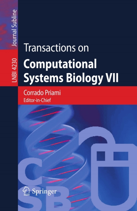 Cover image for book Transactions on Computational Systems Biology VII