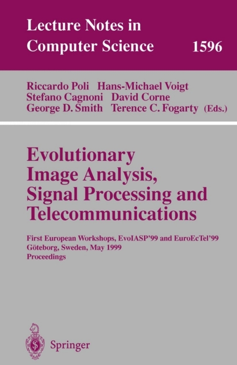 Cover image for book Evolutionary Image Analysis, Signal Processing and Telecommunications