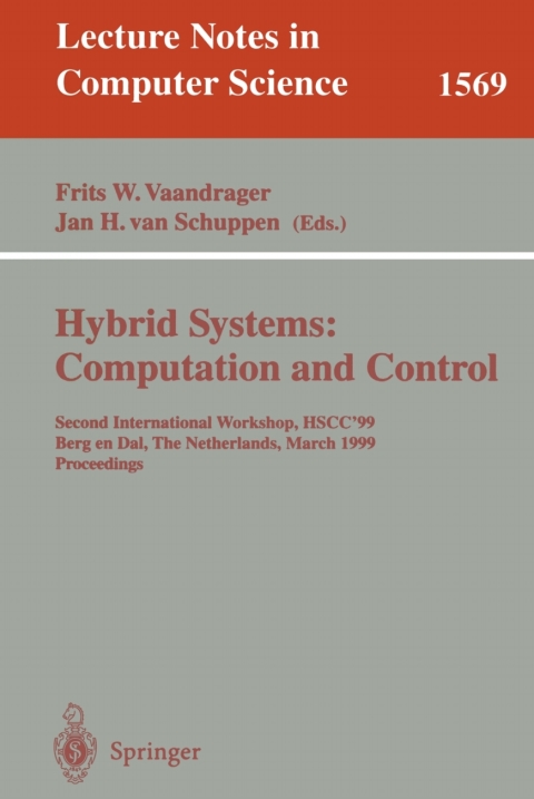 Cover image for book Hybrid Systems: Computation and Control