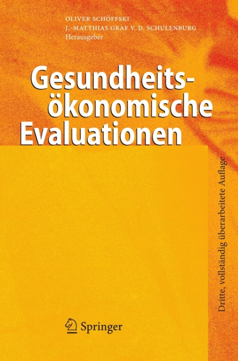 Cover image for book Gesundheitsökonomische Evaluationen