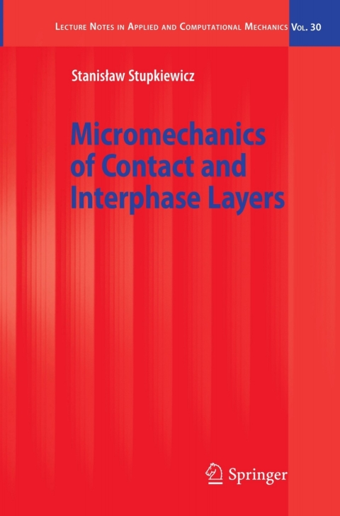 Cover image for book Micromechanics of Contact and Interphase Layers