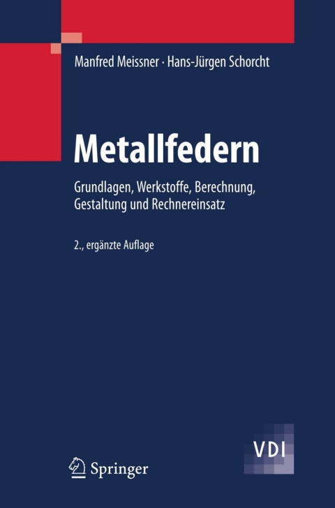 Cover image for book Metallfedern