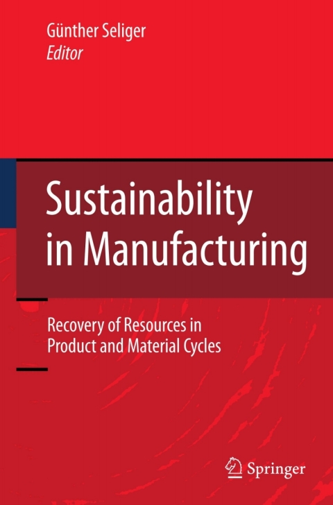 Cover image for book Sustainability in Manufacturing