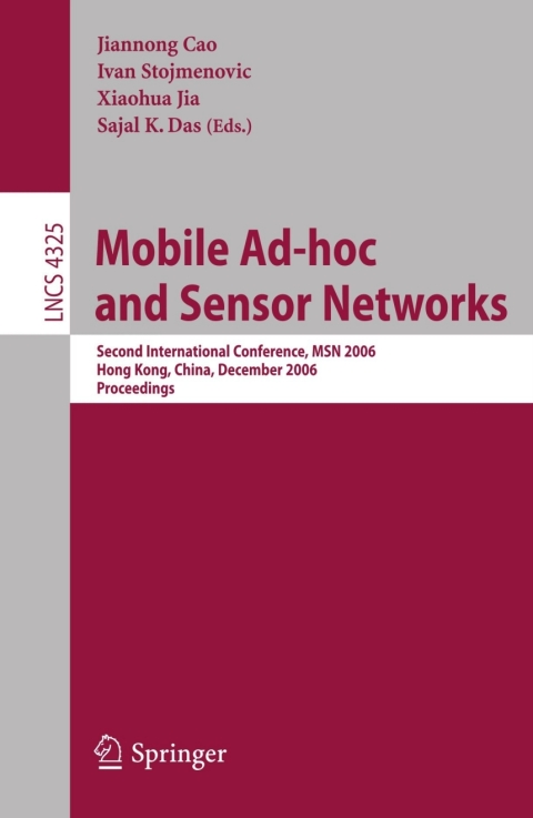 Cover image for book Mobile Ad-hoc and Sensor Networks