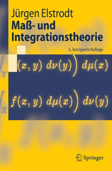 Cover image for book Maß- und Integrationstheorie