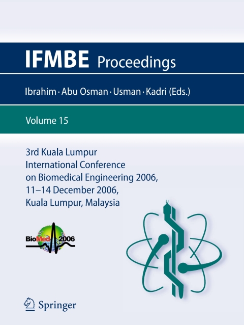 Cover image for book 3rd Kuala Lumpur International Conference on Biomedical Engineering 2006