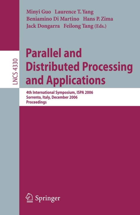 Cover image for book Parallel and Distributed Processing and Applications