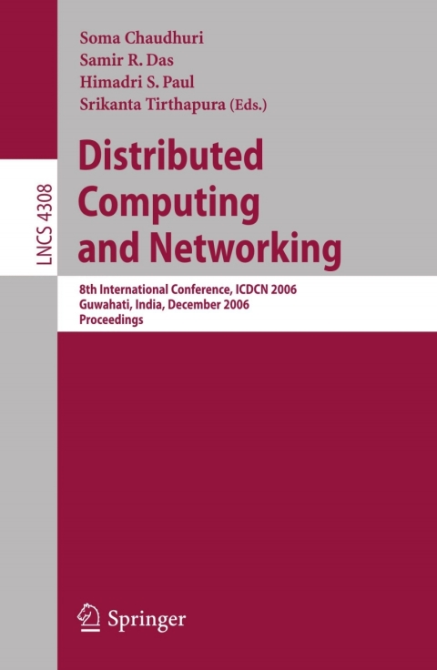 Cover image for book Distributed Computing and Networking