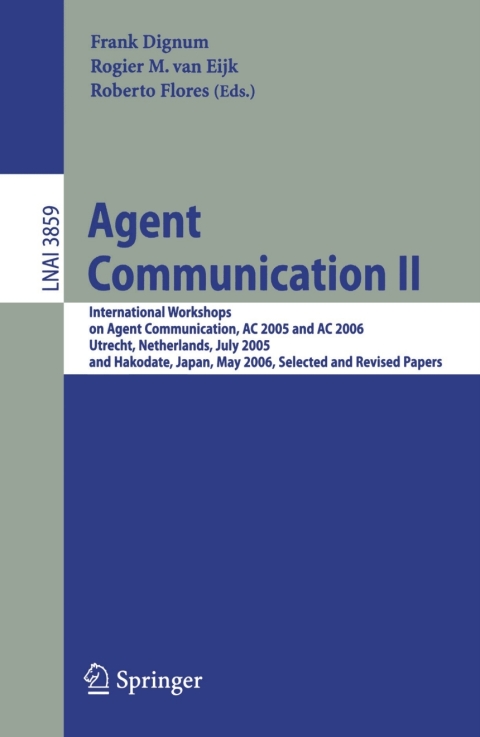 Cover image for book Agent Communication II