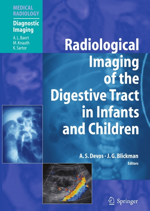 Cover image for book Radiological Imaging of the Digestive Tract in Infants and Children
